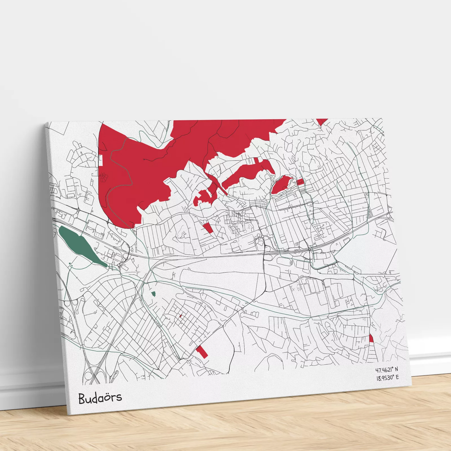 Budaörs vászonkép