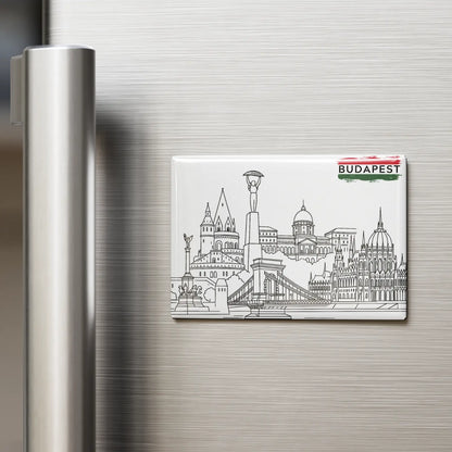 Budapest hűtőmágnes