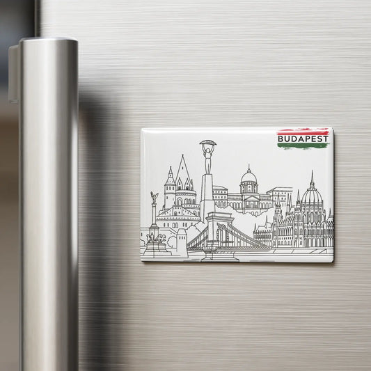 Budapest hűtőmágnes