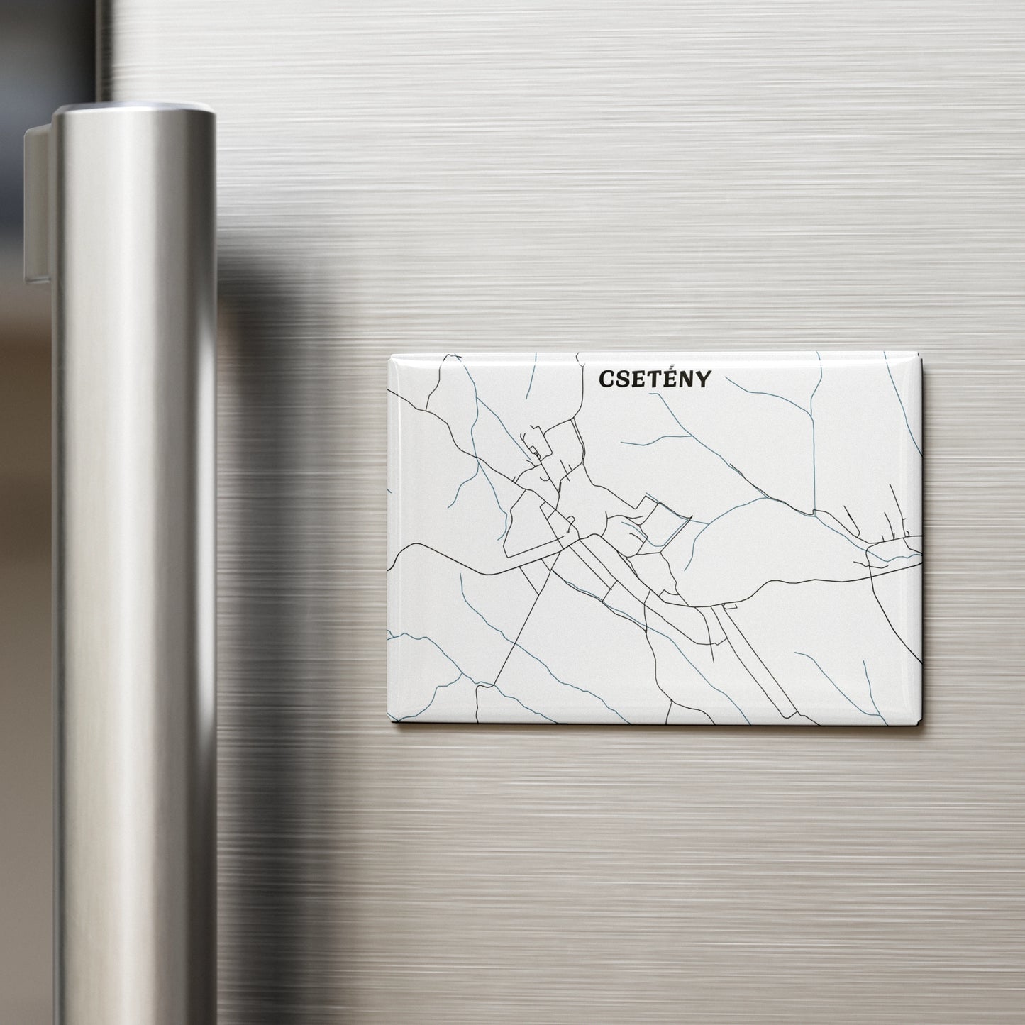 Csetény hűtőmágnes