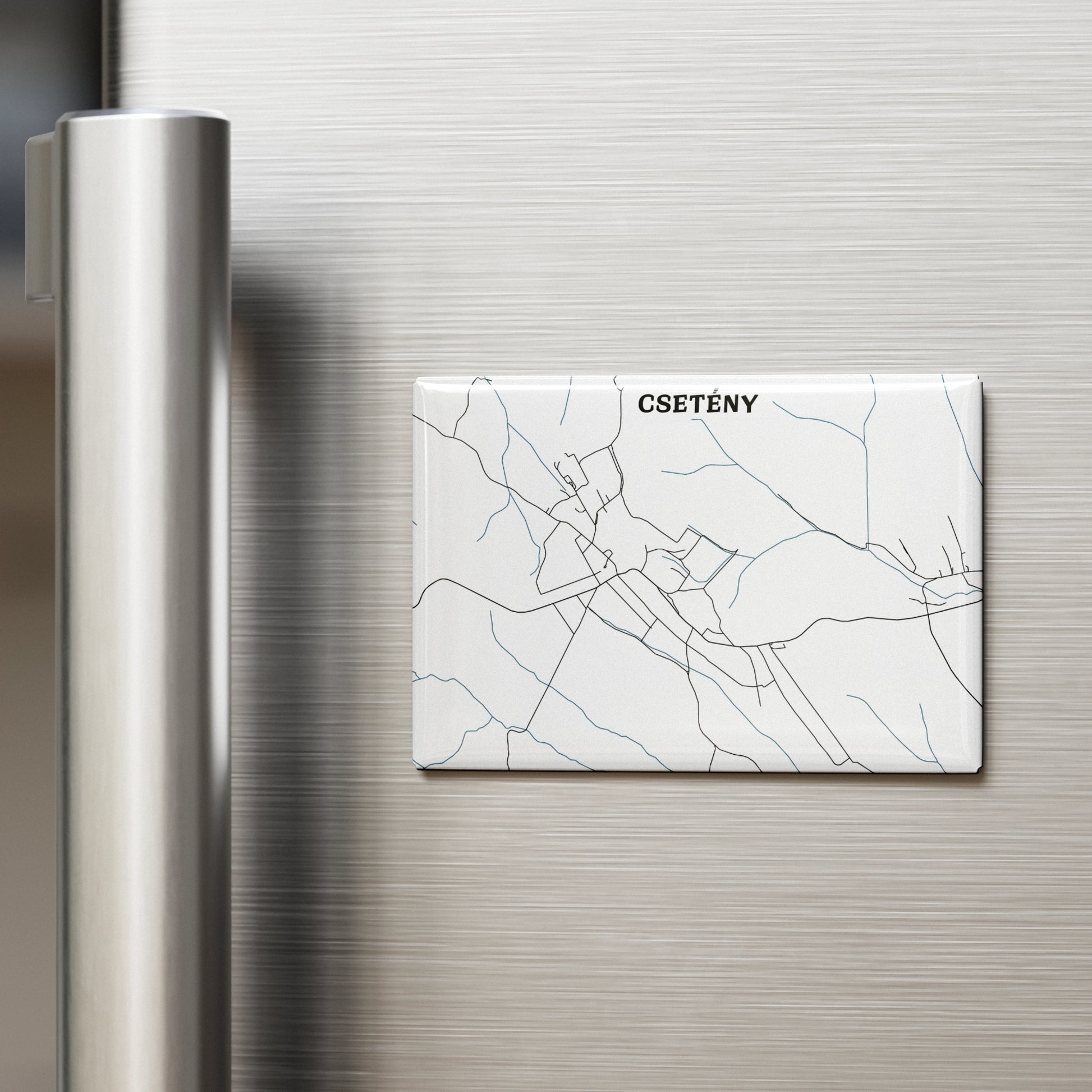 Csetény hűtőmágnes