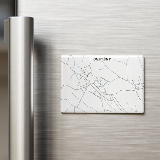 Csetény hűtőmágnes