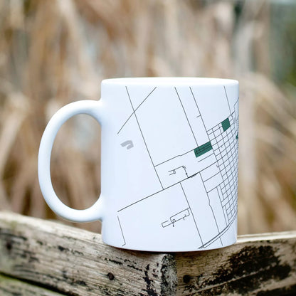 Csorvás - Térképes bögre