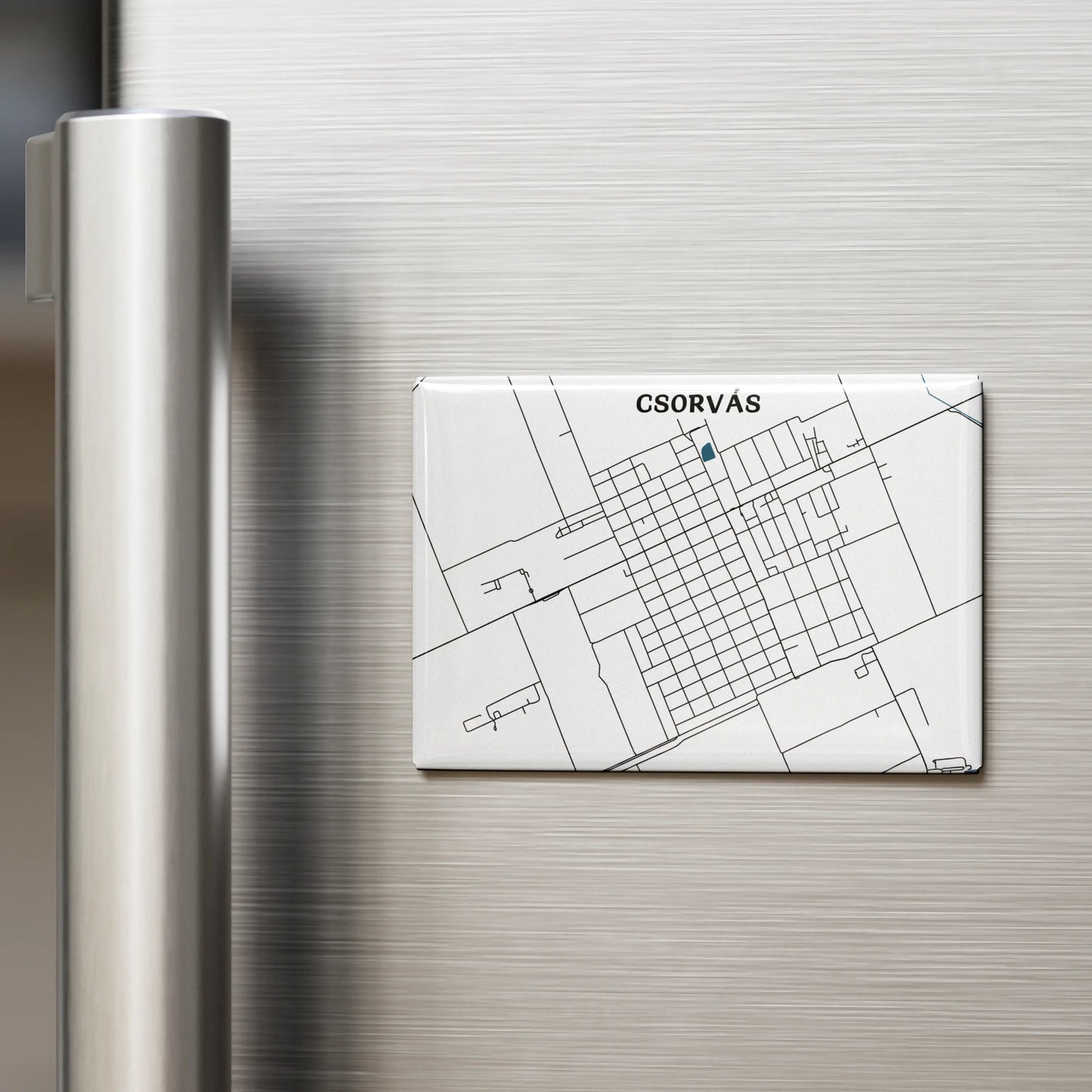 Csorvás hűtőmágnes