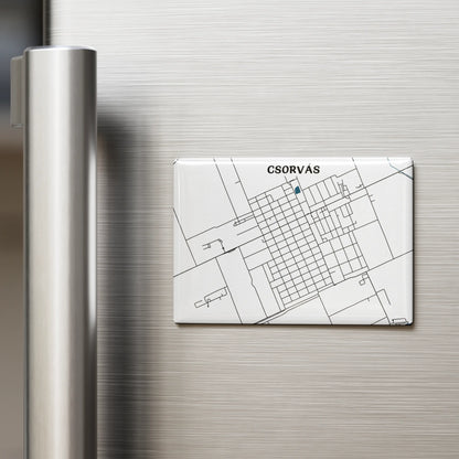 Csorvás hűtőmágnes