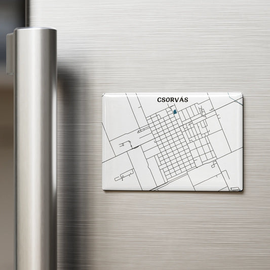Csorvás hűtőmágnes