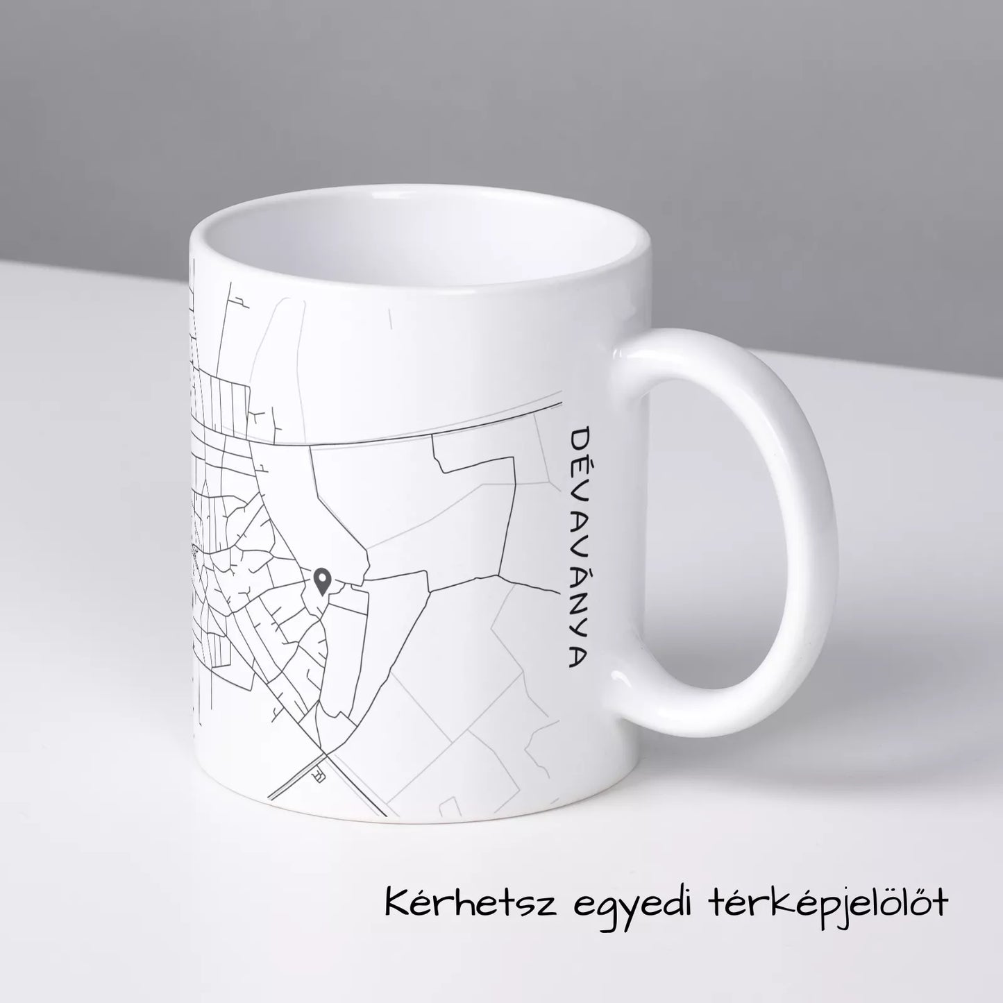 Dévaványa - Térképes bögre
