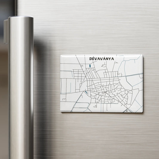 Dévaványa hűtőmágnes