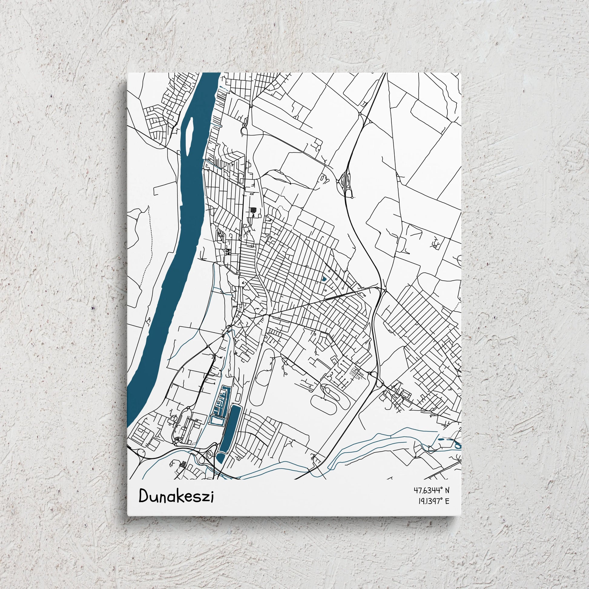 Dunakeszi vászonkép