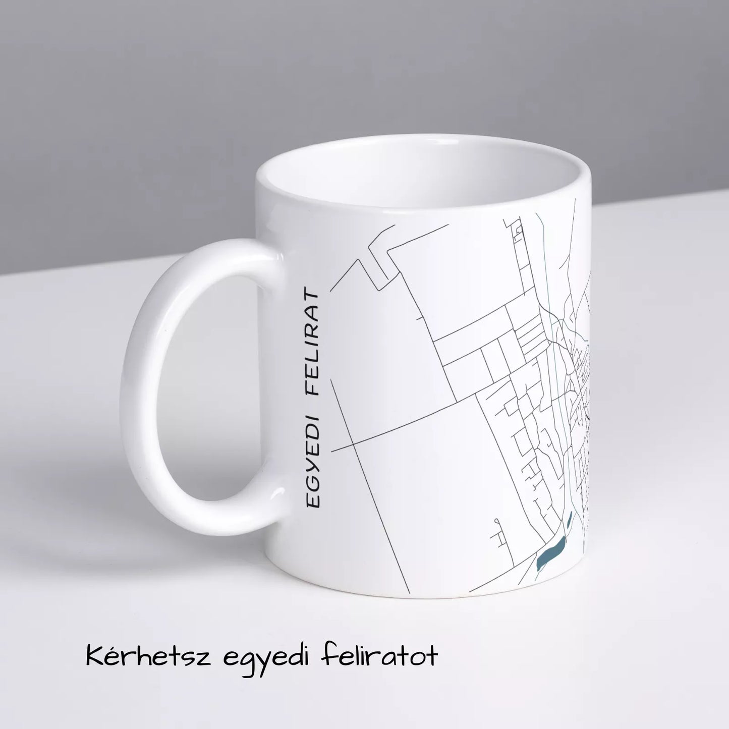 Enying - Térképes bögre