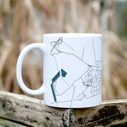 Ercsi - Térképes bögre