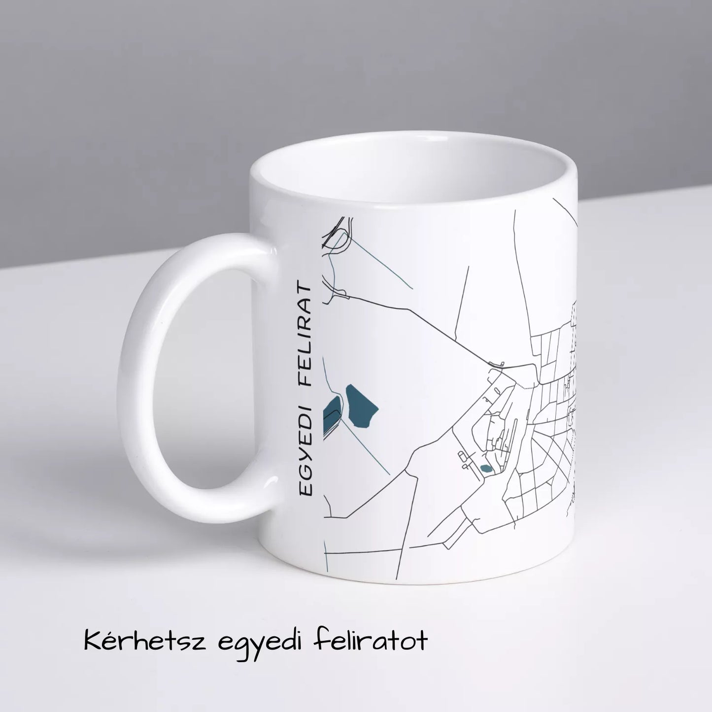 Ercsi - Térképes bögre