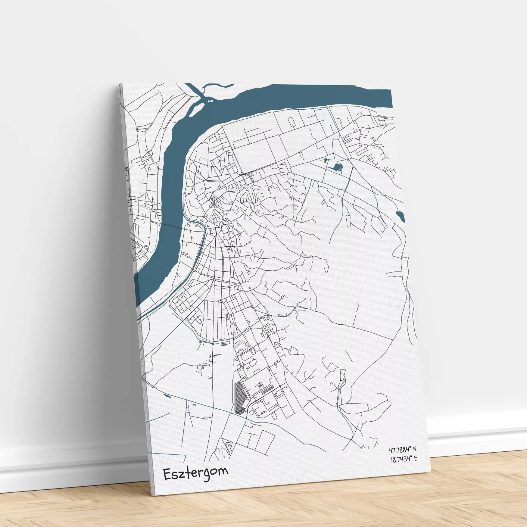 Esztergom vászonkép