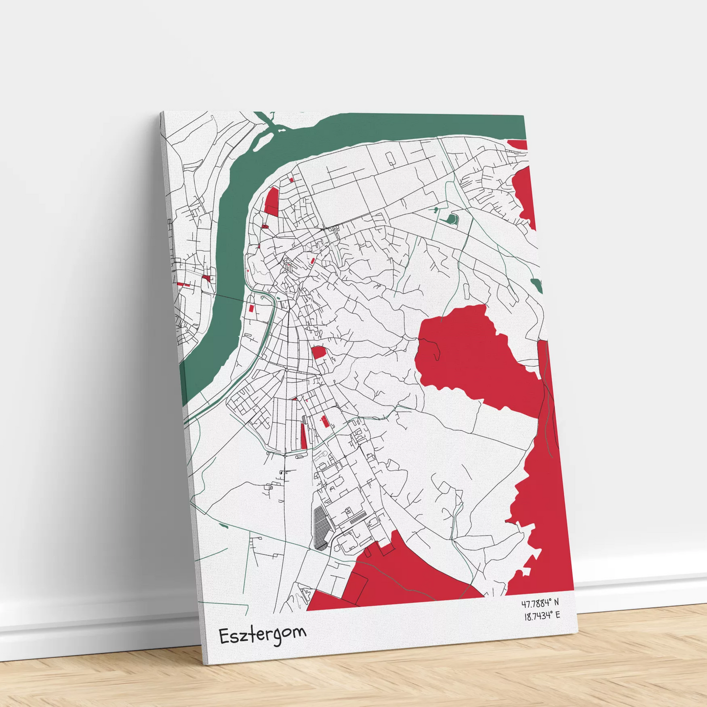 Esztergom vászonkép