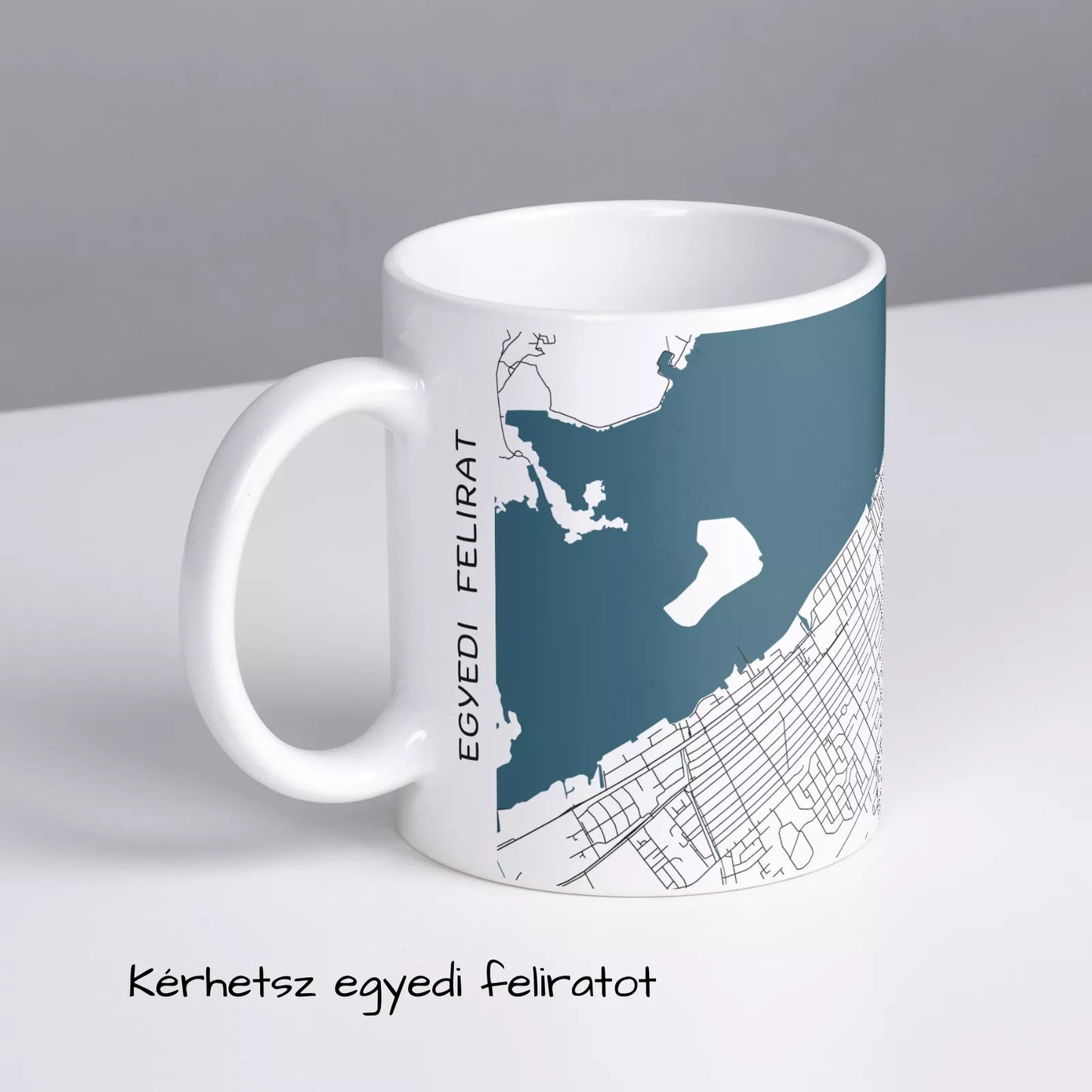 Gárdony - Térképes bögre