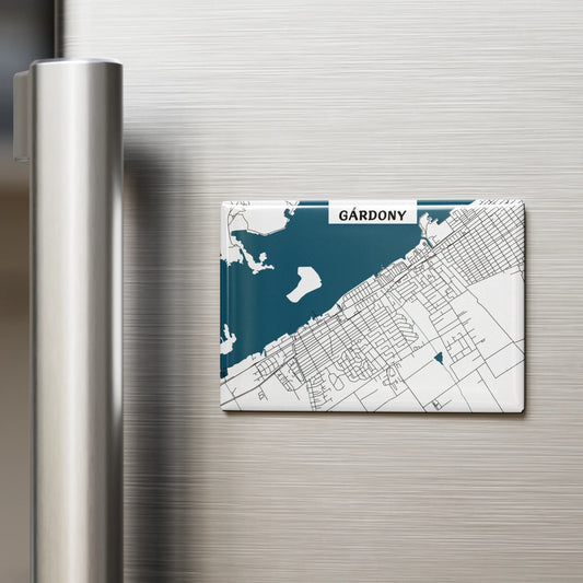 Gárdony hűtőmágnes