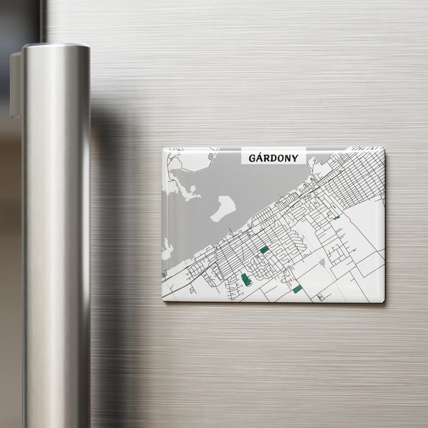 Gárdony hűtőmágnes