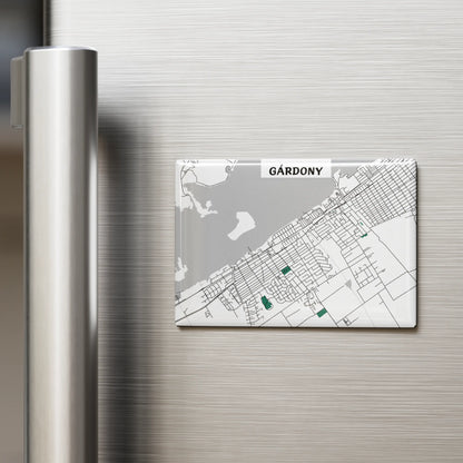 Gárdony hűtőmágnes