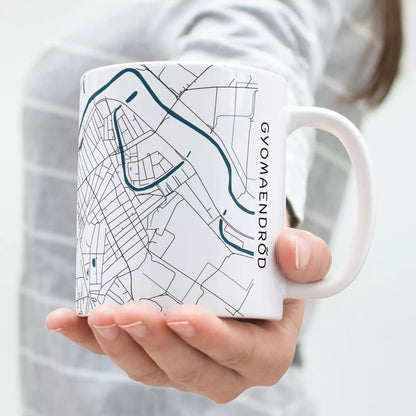 Gyomaendrőd - Térképes bögre