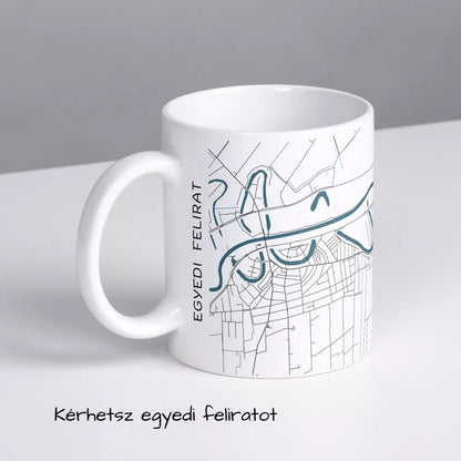 Gyomaendrőd - Térképes bögre