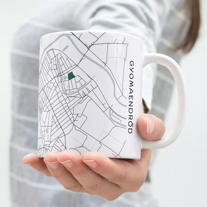 Gyomaendrőd - Térképes bögre