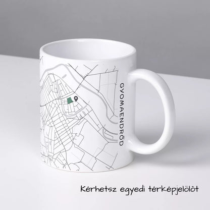 Gyomaendrőd - Térképes bögre
