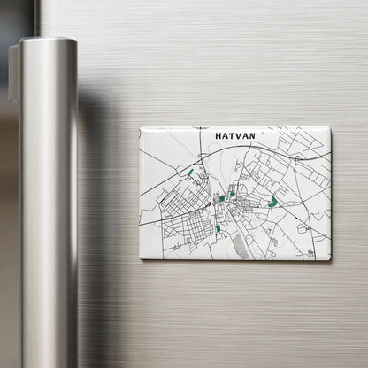 Hatvan hűtőmágnes