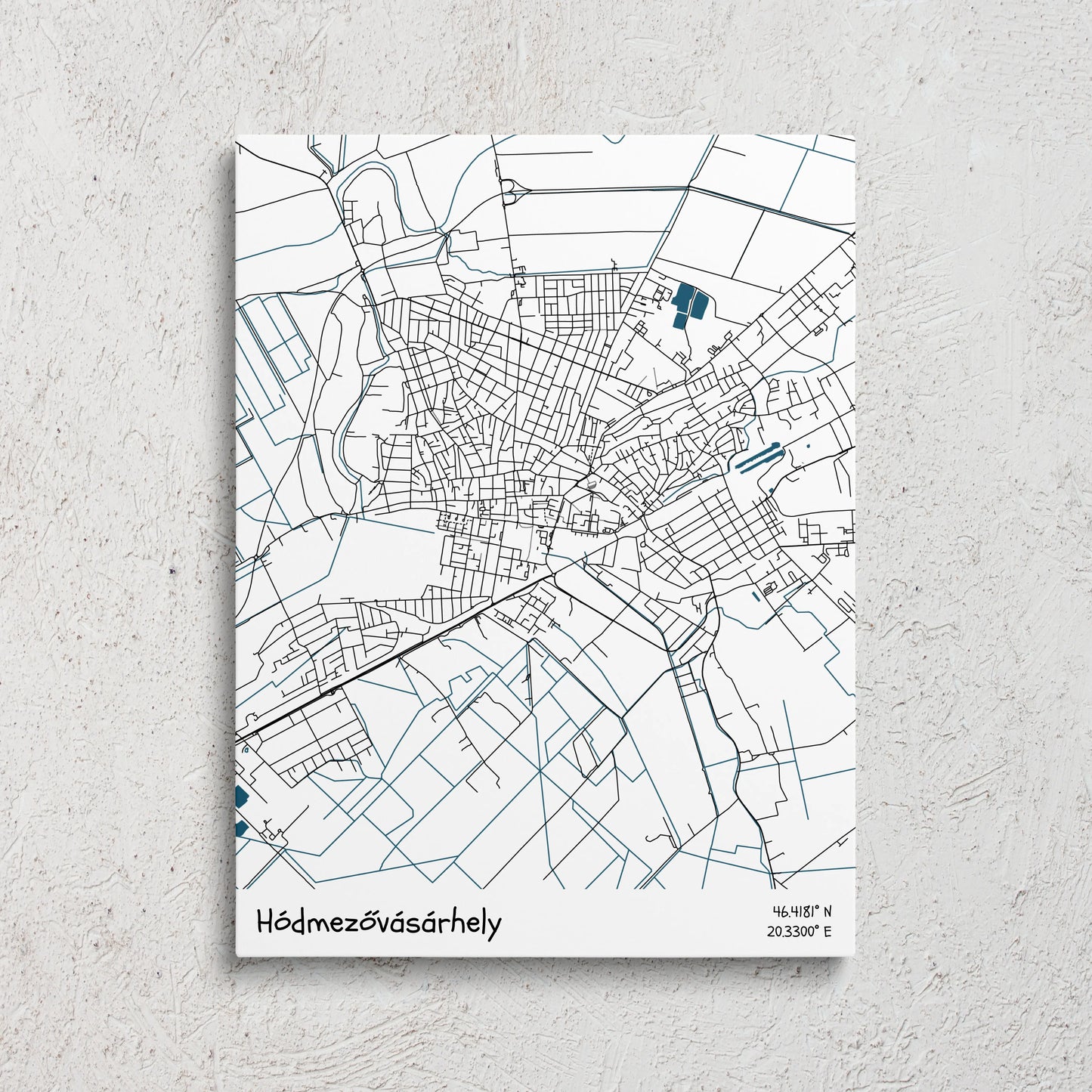 Hódmezővásárhely vászonkép