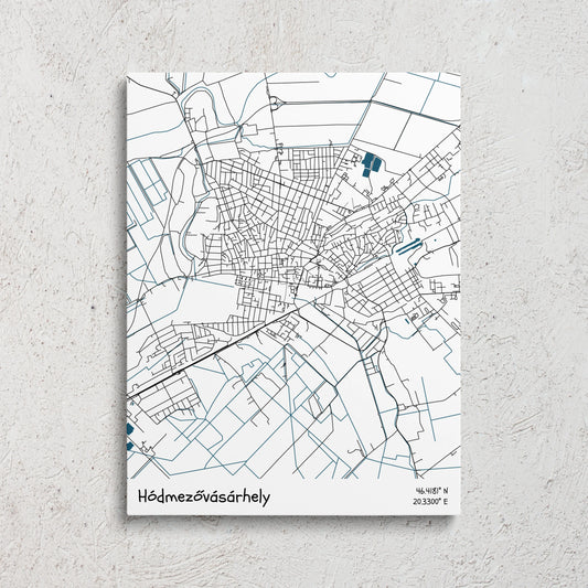 Hódmezővásárhely vászonkép