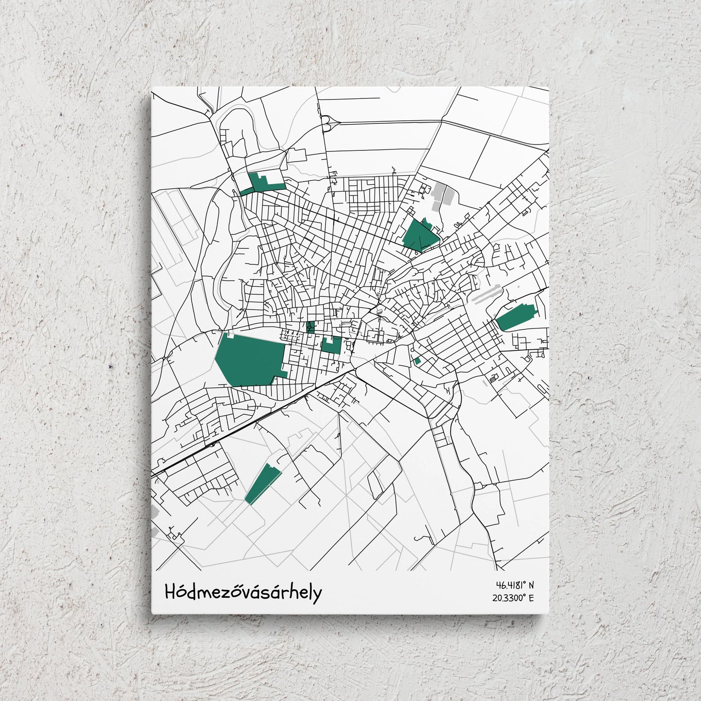 Hódmezővásárhely vászonkép