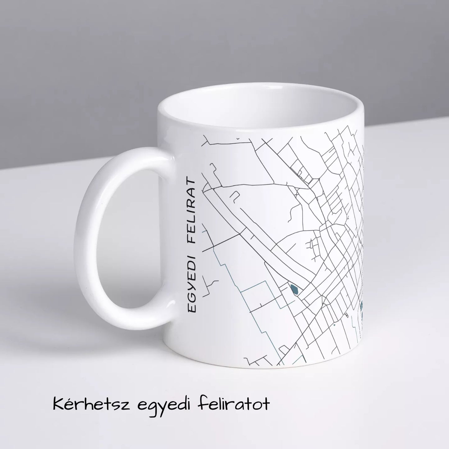 Jánoshalma - Térképes bögre