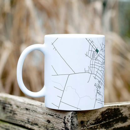 Jászárokszállás - Térképes bögre