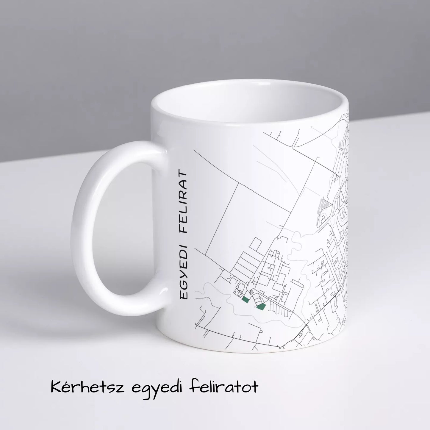 Jászberény - Térképes bögre