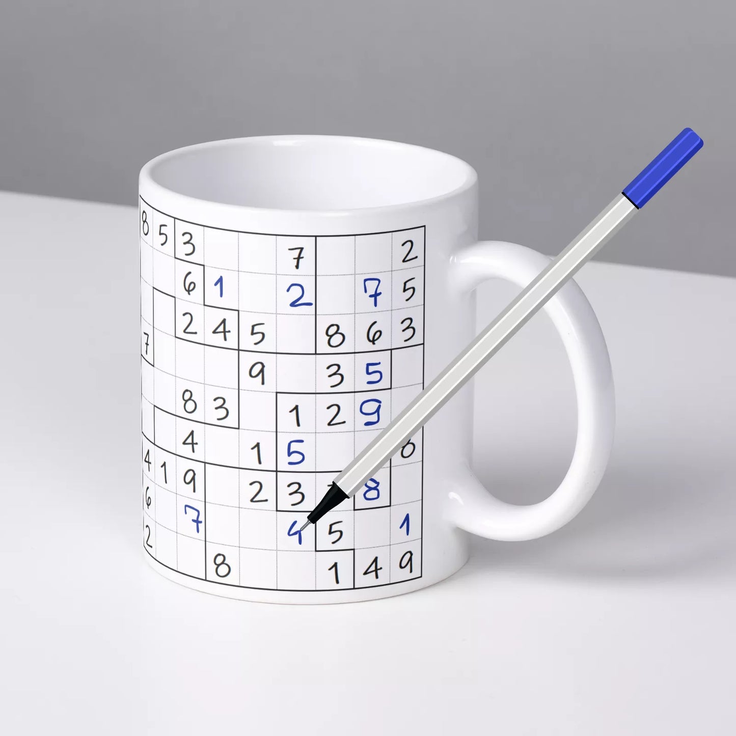 Jigsaw sudoku bögre