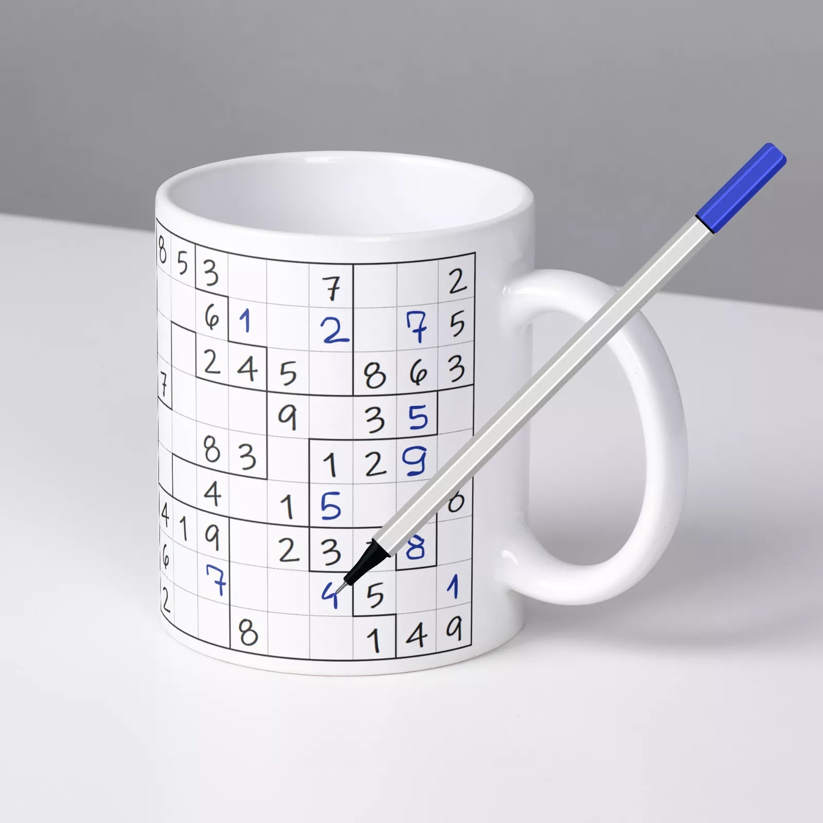 Jigsaw sudoku bögre