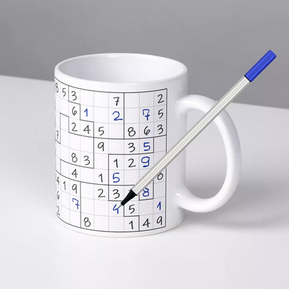 Jigsaw sudoku bögre