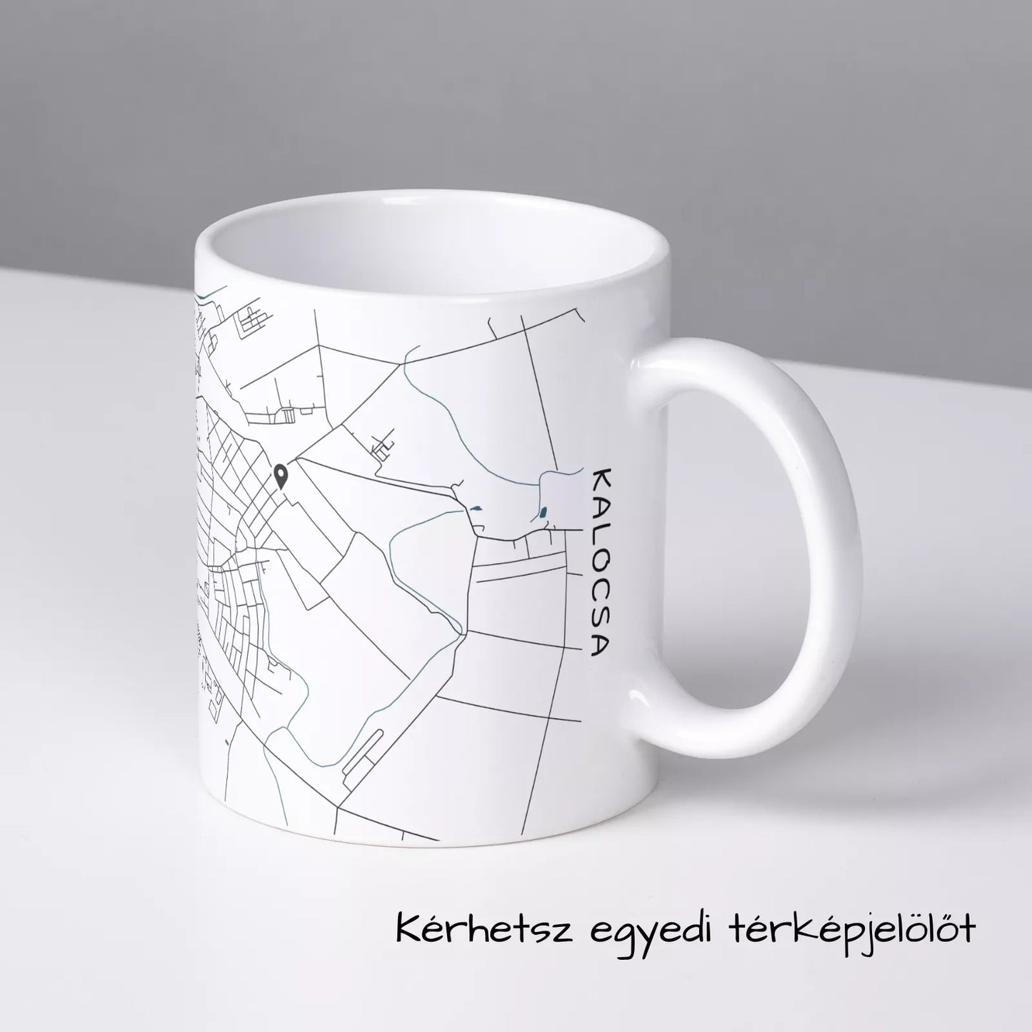 Kalocsa - Térképes bögre
