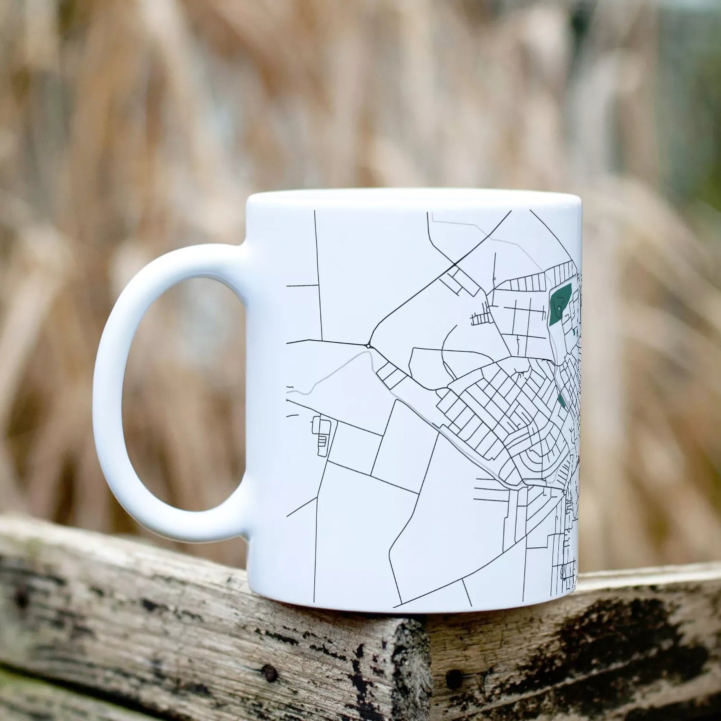 Kalocsa - Térképes bögre