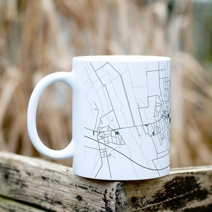 Kapuvár - Térképes bögre