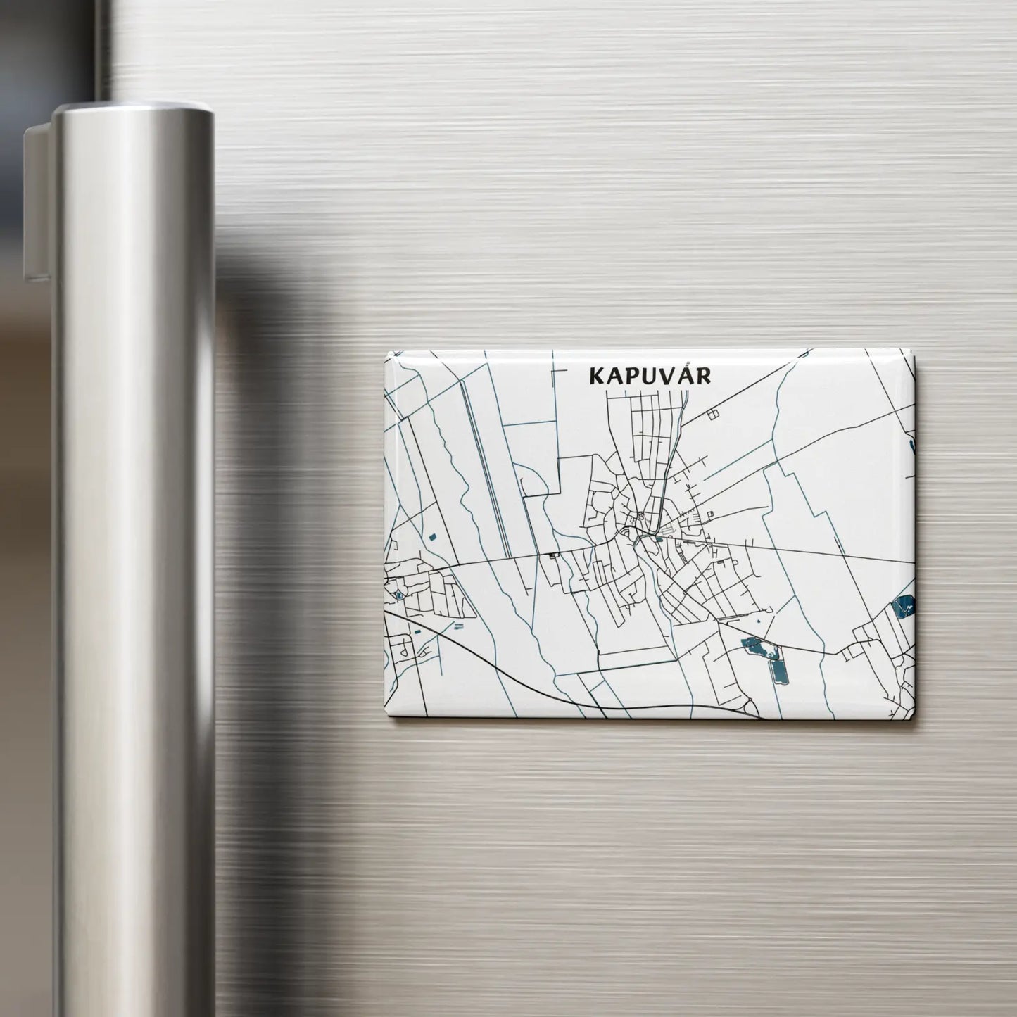 Kapuvár hűtőmágnes