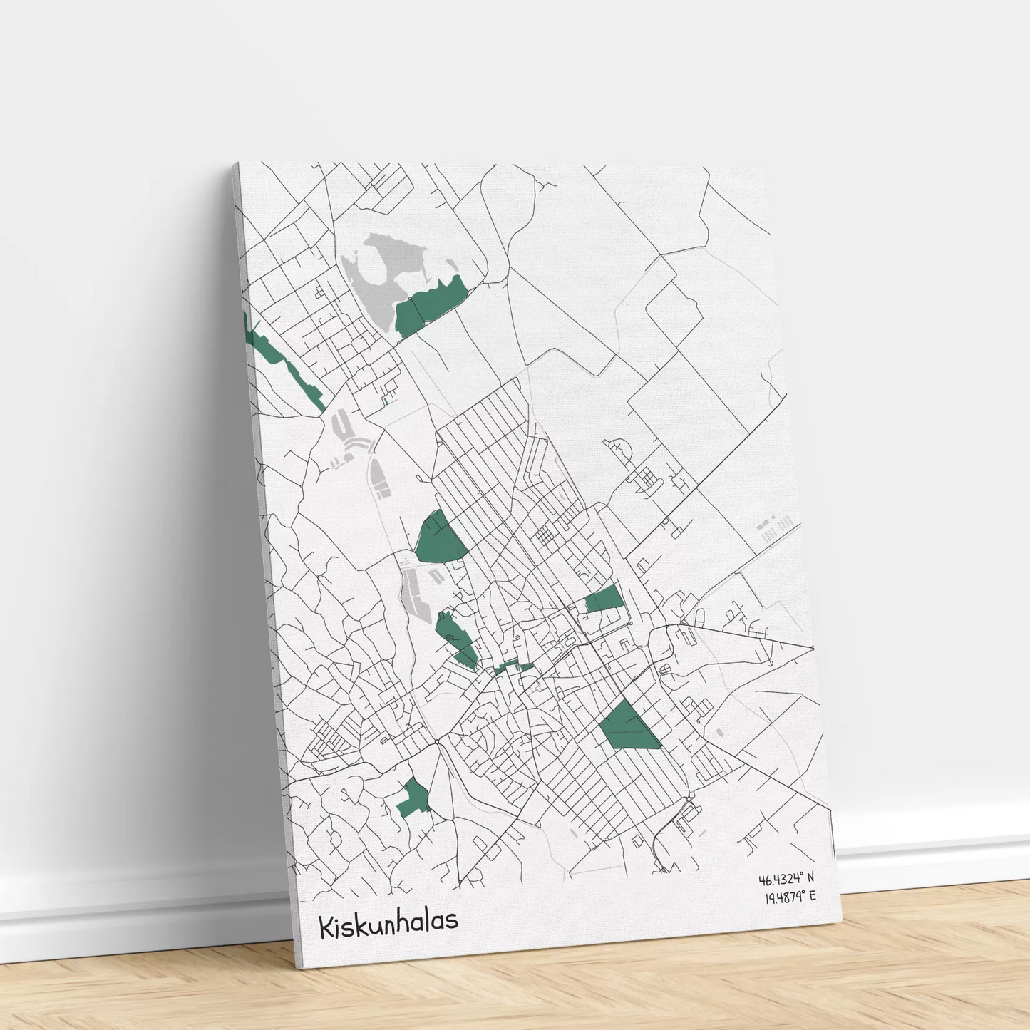 Kiskunhalas vászonkép