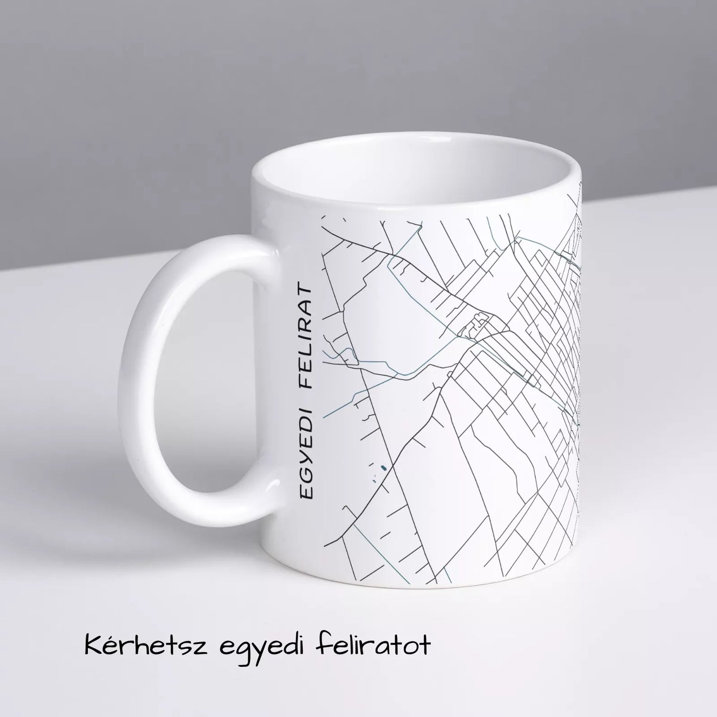 Kiskunmajsa - Térképes bögre