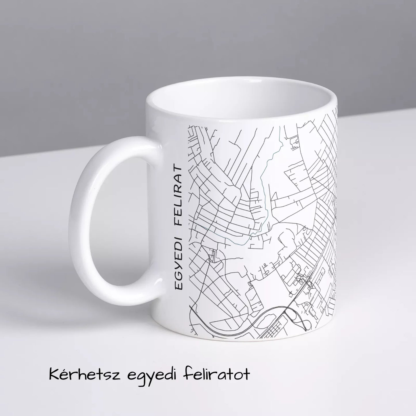 Kistarcsa - Térképes bögre