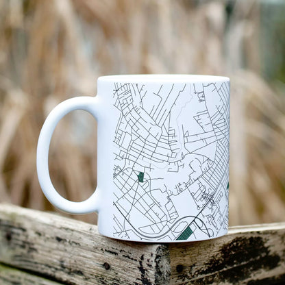 Kistarcsa - Térképes bögre