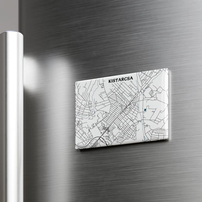 Kistarcsa - Térképes hűtőmágnes