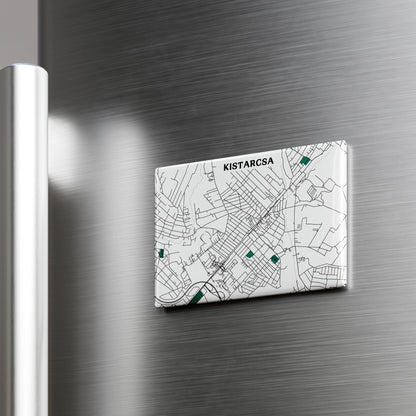 Kistarcsa - Térképes hűtőmágnes