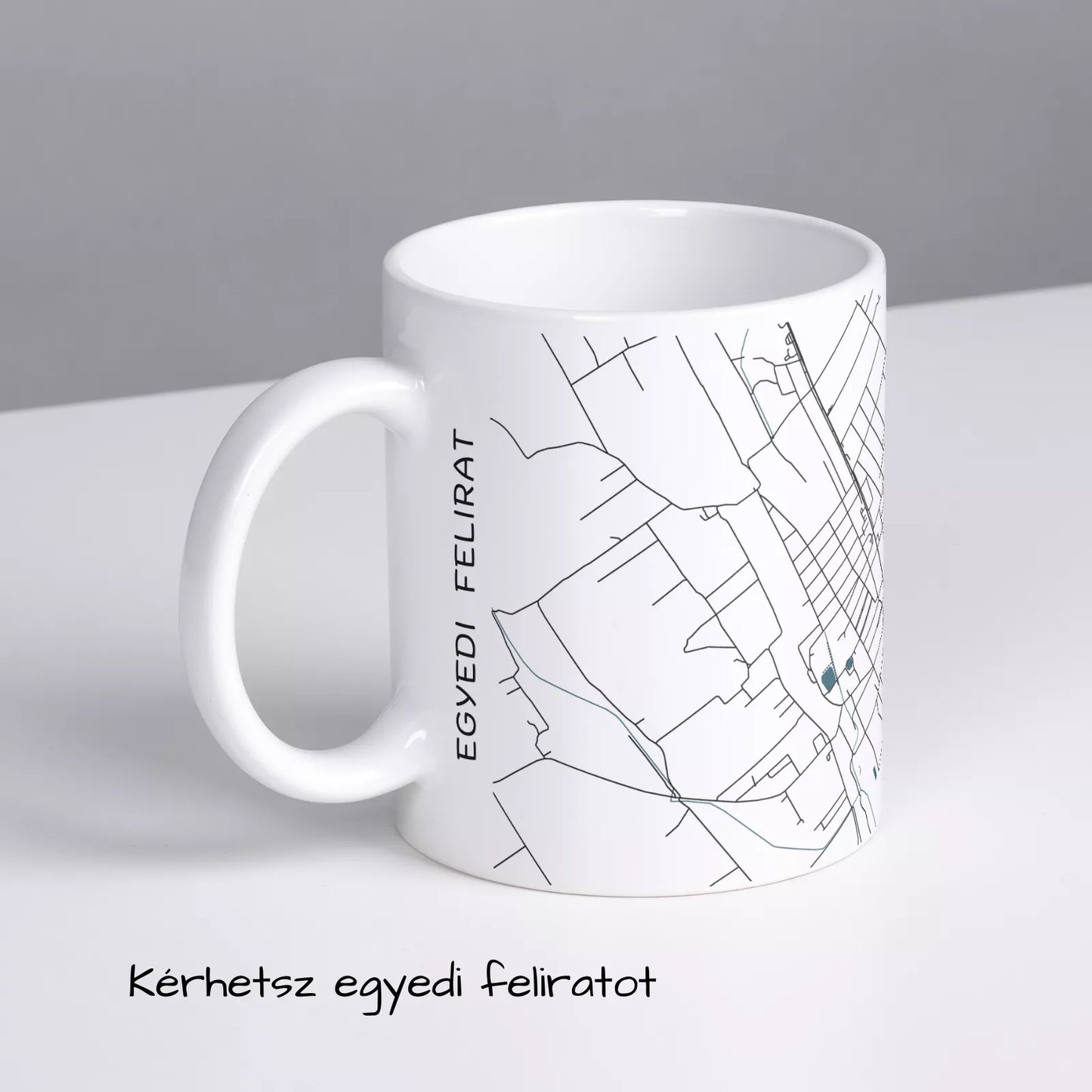 Kistelek - Térképes bögre