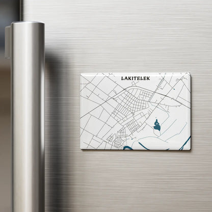 Lakitelek hűtőmágnes