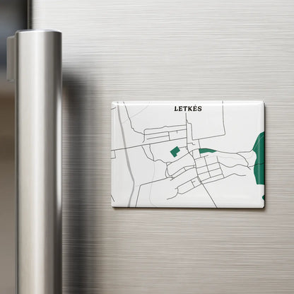Letkés hűtőmágnes
