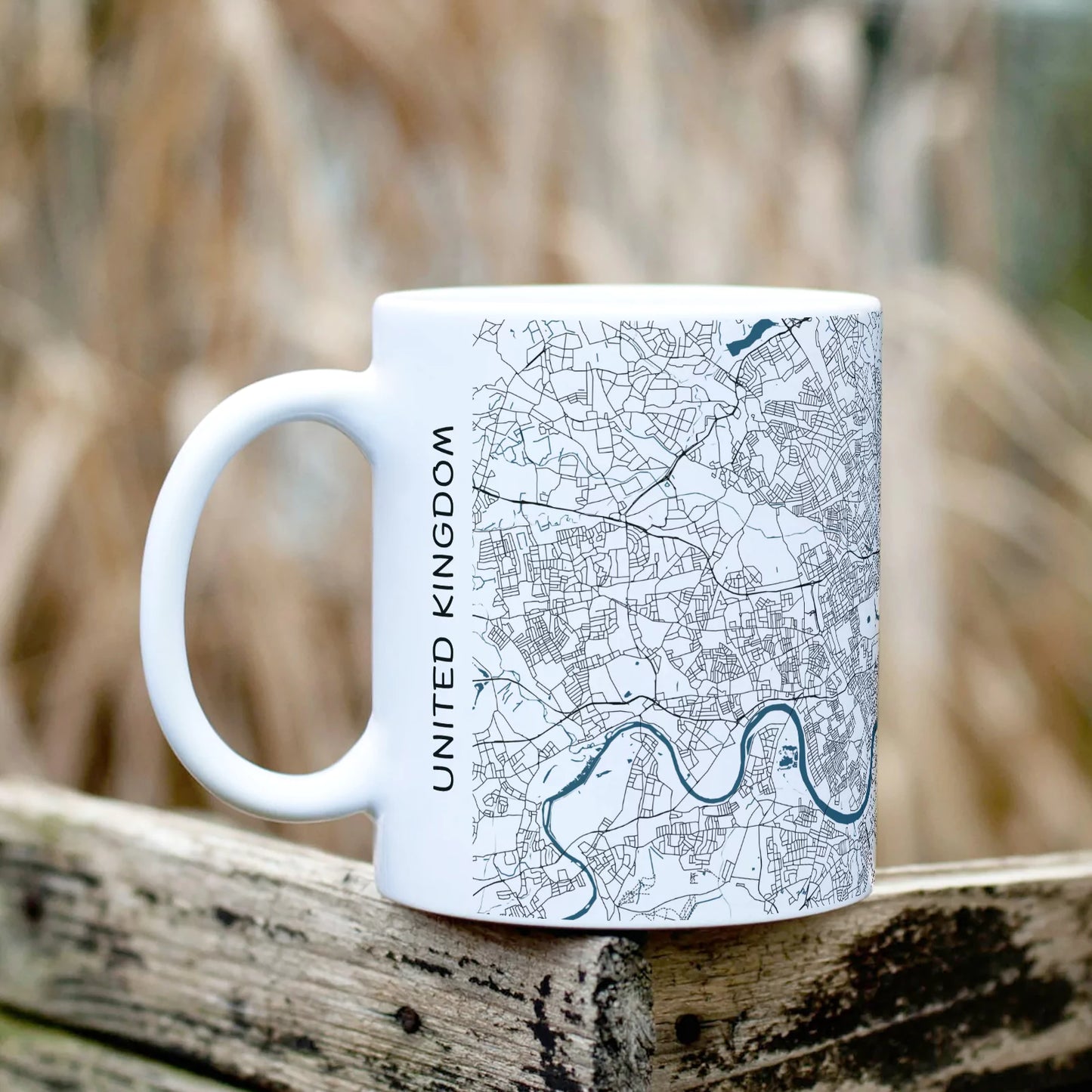 London - Térképes bögre